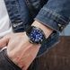Skmei 9276PBKBU Black-Blue Silicone Strap 1080-1553 фото 3