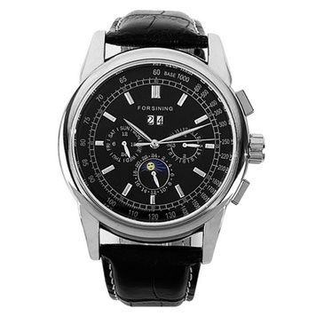 Forsining 319 Black-Silver-Black 1059-0022 фото