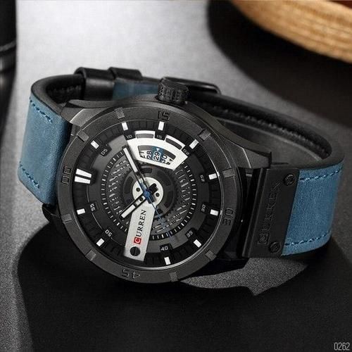 Curren 8301 Light Blue-Black 1008-0262 фото