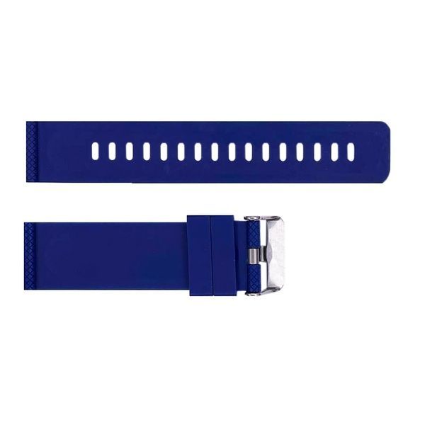 Ремінець для годинника Skmei 1416/1418/1267/1285/1293/1426/1866/1894BUBK Blue-Black 1051-0656 фото