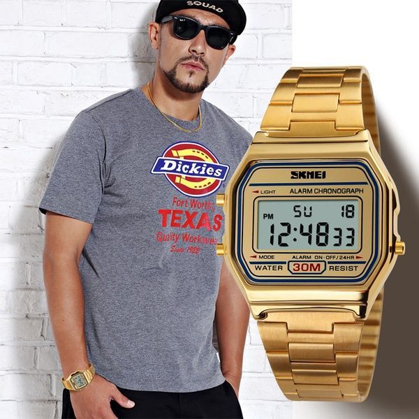 Skmei 1123GD Gold 1080-1086 фото
