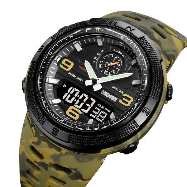 Skmei 1655CMGNBK Camo Green-Black 1080-2297 фото