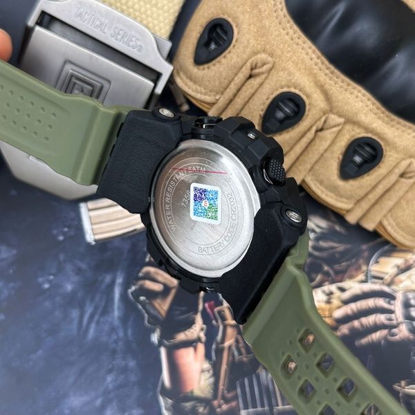 Skmei 1356AG Army Green + Compass 1080-0904 фото