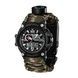 Patriot 012BKSU ЗСУ Чорні Паракордовий ремінець Camo Green + Коробка 1201-0318 фото 2
