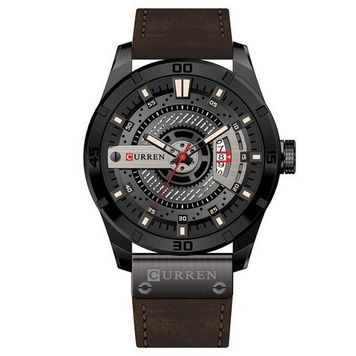 Curren 8301 Black-Dark Brown 1008-0196 фото