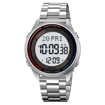 Skmei 2412SSI Silver Steel 1080-2783 фото