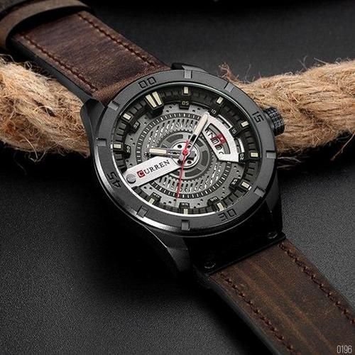 Curren 8301 Black-Dark Brown 1008-0196 фото