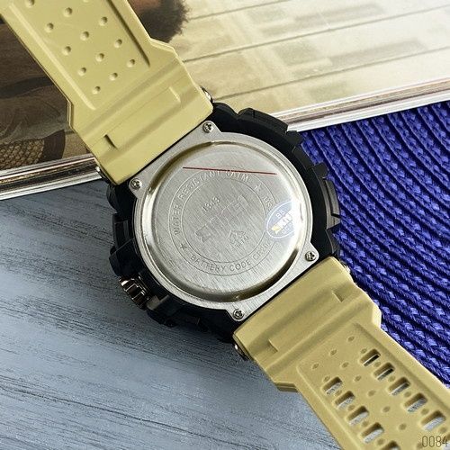 Skmei 1343 Black-Khaki Wristband 1080-0084 фото