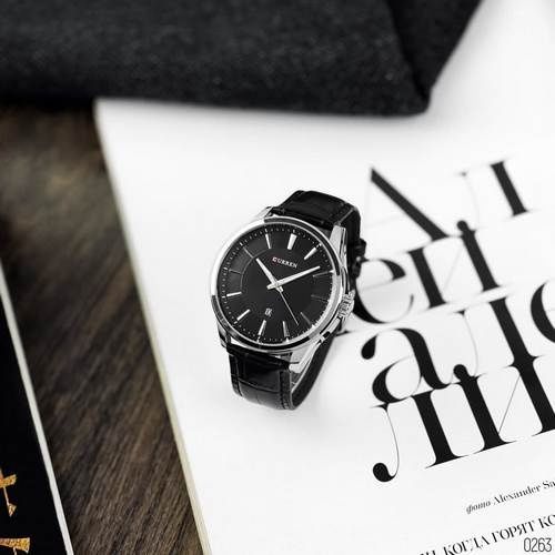 Curren 8365 Silver-Black 1008-0263 фото