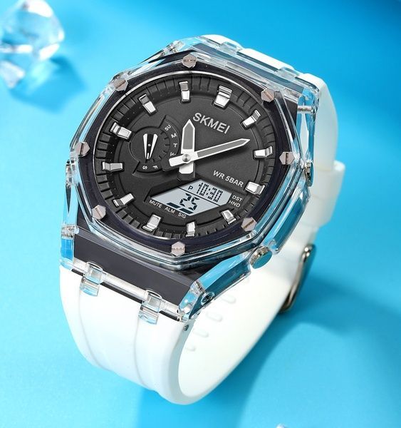 Skmei 2100WTBK White-Black SALE 1080-1744 фото