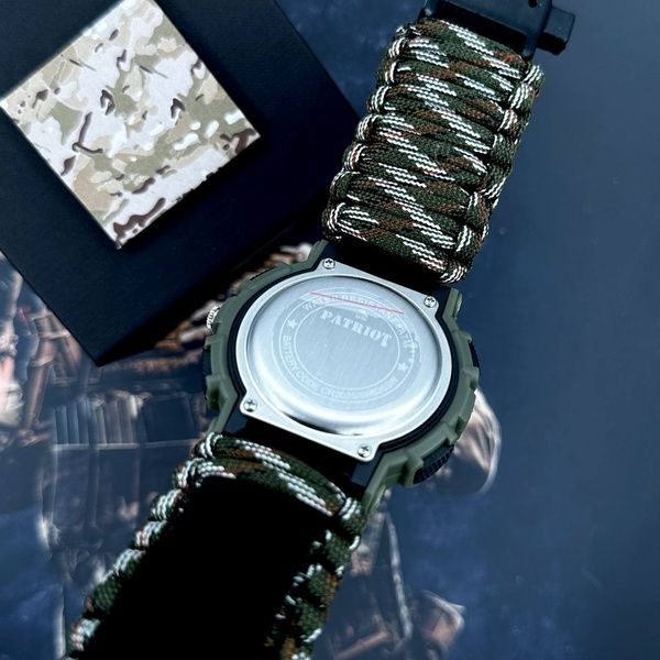 Patriot 005AGSU ЗСУ Паракордовий ремінець Camo Green + Коробка 1201-0342 фото