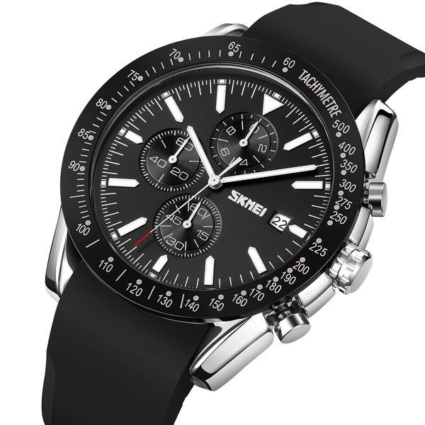 Skmei 9253PSIBK Silver-Black Sil 1080-1392 фото