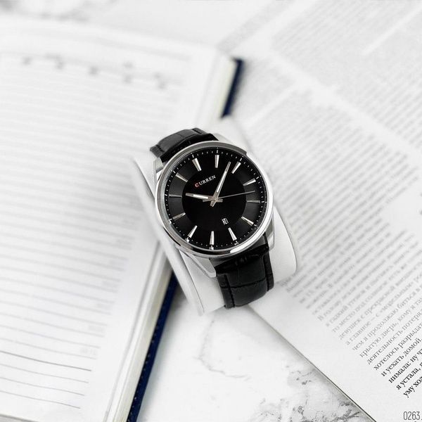 Curren 8365 Silver-Black 1008-0263 фото