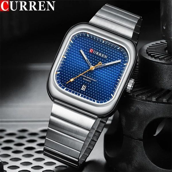 Curren 8460 Silver-Blue 1008-0453 фото