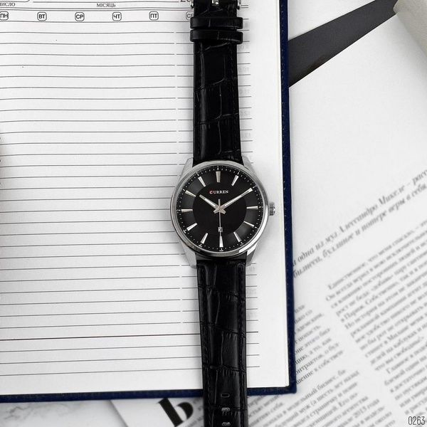 Curren 8365 Silver-Black 1008-0263 фото