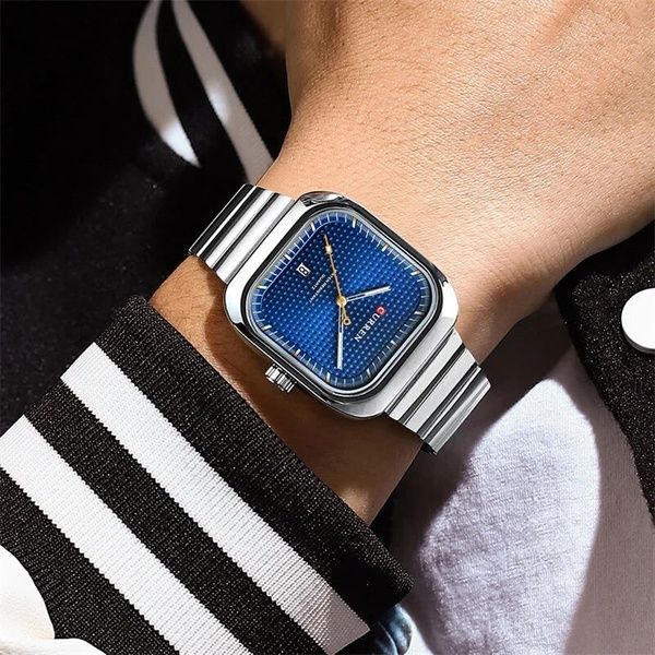 Curren 8460 Silver-Blue 1008-0453 фото