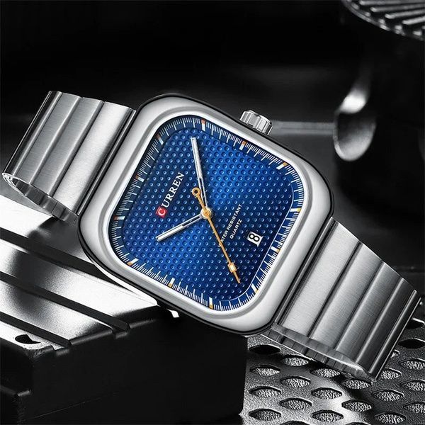 Curren 8460 Silver-Blue 1008-0453 фото