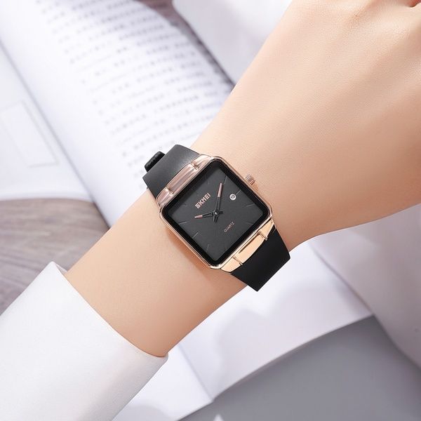Skmei 2173RGBK Rose Gold-Black 1080-2889 фото