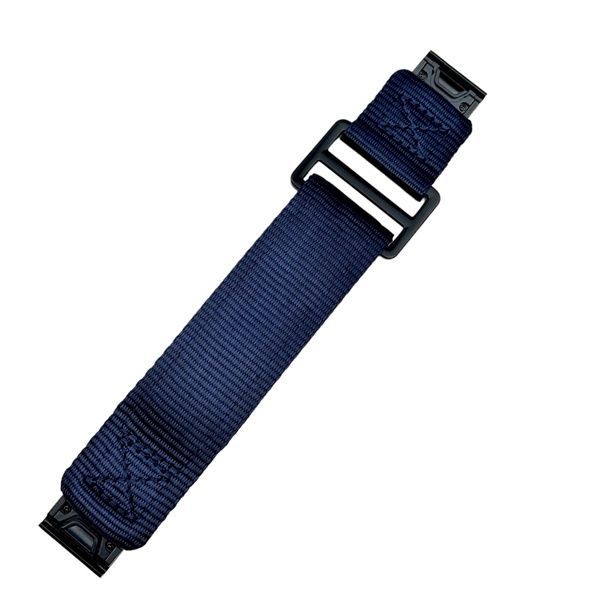 Ремінець для годинника Nylon Pro for Garmin Blue 22 мм 1051-1252 фото