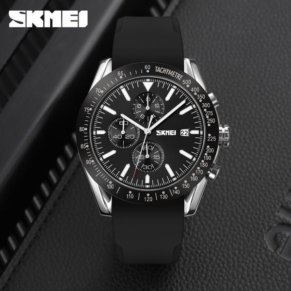 Skmei 9253PSIBK Silver-Black Sil 1080-1392 фото