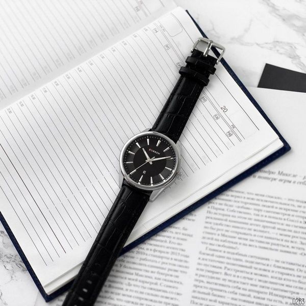 Curren 8365 Silver-Black 1008-0263 фото