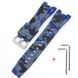 Ремінець для Casio G-Shock GST-W300 Camo Blue SI 1051-0949 фото 1