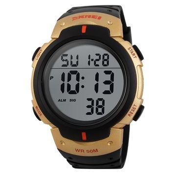 Skmei 1068GD Gold-Black 1080-1011 фото