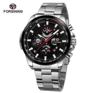 Forsining 6909 Silver-Black-Black 1059-0174 фото