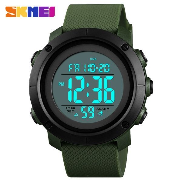 Skmei 1434AGWT Army Green-White 1080-0888 фото