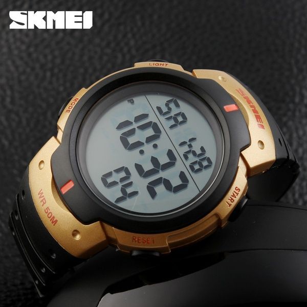 Skmei 1068GD Gold-Black 1080-1011 фото