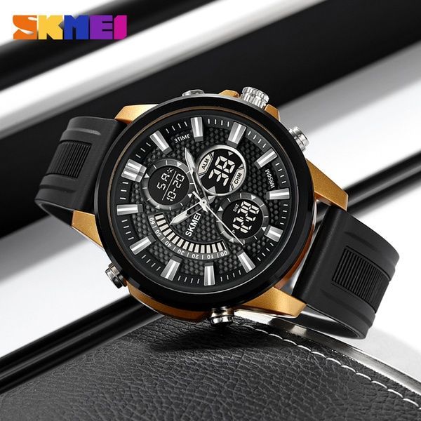 Skmei 2235BKGDBK Black-Gold-Black SALE 1080-2281 фото