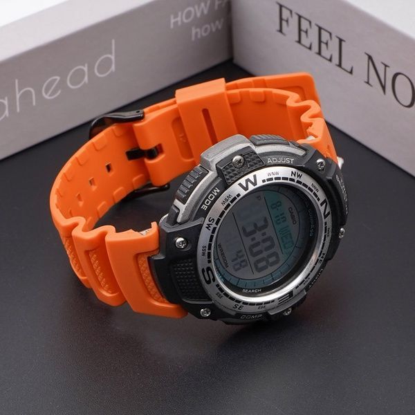 Ремінець для Casio SGW-100 Orange BK 1051-1065 фото