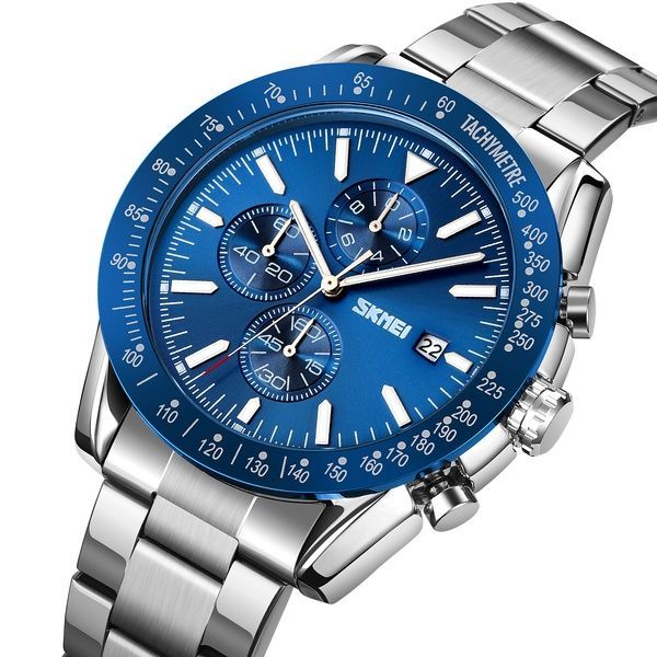 Skmei 9253SIBU Silver-Blue SALE 1080-1391 фото