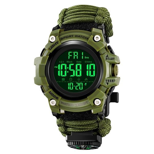 Skmei 1384NAG Army Green 1080-2532 фото