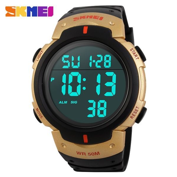 Skmei 1068GD Gold-Black 1080-1011 фото