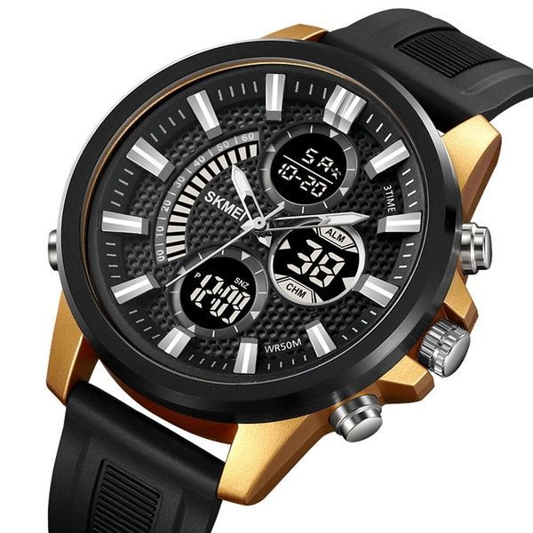 Skmei 2235BKGDBK Black-Gold-Black SALE 1080-2281 фото