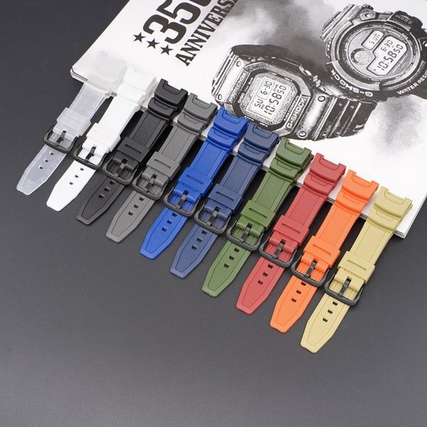 Ремінець для Casio SGW-100 Orange BK 1051-1065 фото