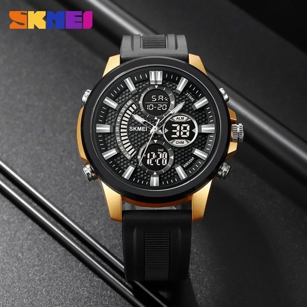 Skmei 2235BKGDBK Black-Gold-Black SALE 1080-2281 фото