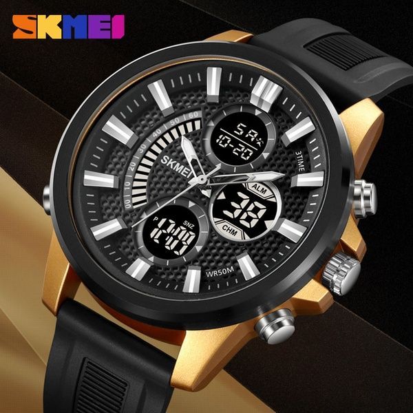 Skmei 2235BKGDBK Black-Gold-Black SALE 1080-2281 фото