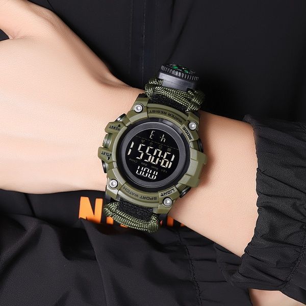 Skmei 1384NAG Army Green 1080-2532 фото