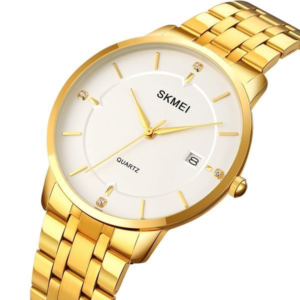 Skmei 1801SGD Gold Stainless Steel 1080-1636 фото