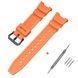 Ремінець для Casio SGW-100 Orange BK 1051-1065 фото