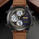 Skmei 1975LDKBNWT Dark Brown-White Leather. 1080-2009 фото 4