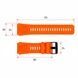 Ремінець для смарт годинника NX8 Orange 1051-1220 фото 3