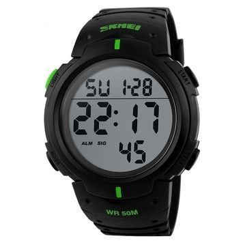 Skmei 1068GN Black-Green 1080-1010 фото