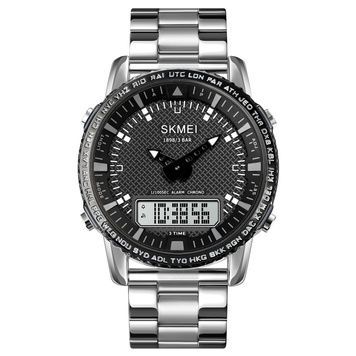 Skmei 1898SIWT Silver-White SALE 1080-1064 фото