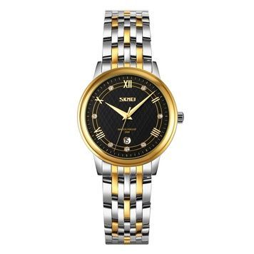 Skmei 9272TGDBK-S Gold/Silver-Black Lady 1080-2448 фото
