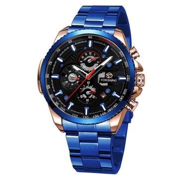 Forsining 6909 Blue-Cuprum-Black 1059-0035 фото