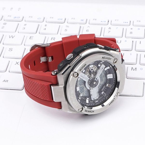 Ремінець для Casio G-Shock GST-W300 Red SI 1051-0935 фото