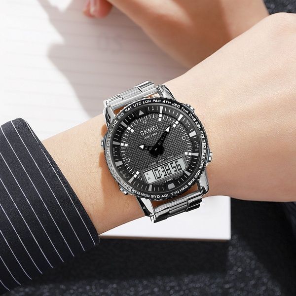 Skmei 1898SIWT Silver-White SALE 1080-1064 фото